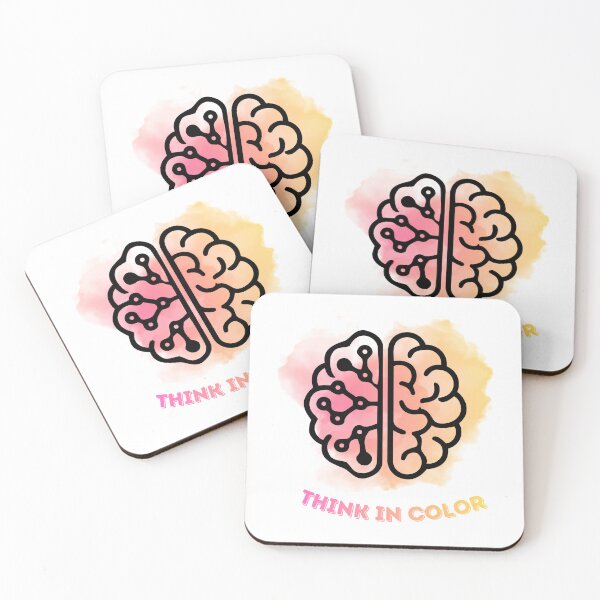 Item preview, Think in Color Creative Brain designed and sold by ArtistMadrid.