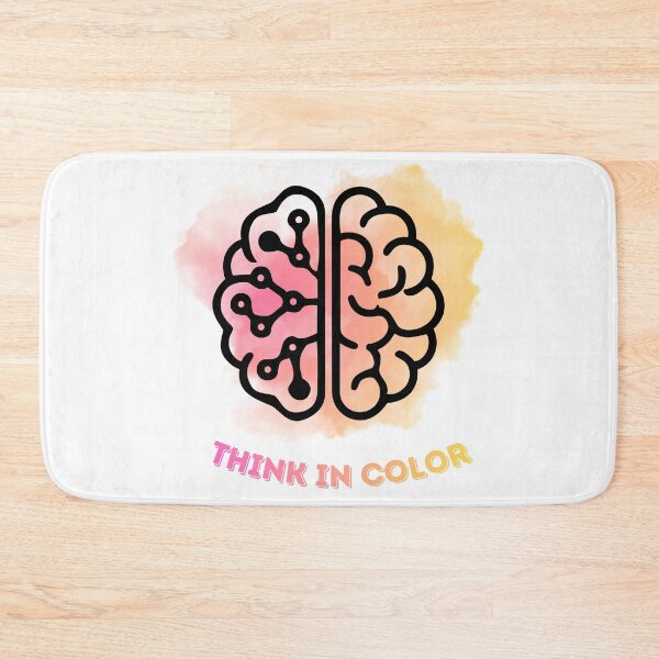 Item preview, Think in Color Creative Brain designed and sold by ArtistMadrid.