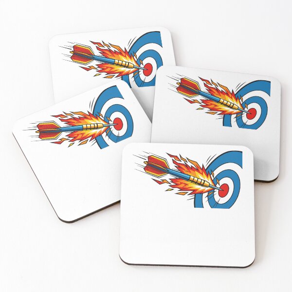 Item preview, Dart bullseye fire direct hit designed and sold by LoomLevel.