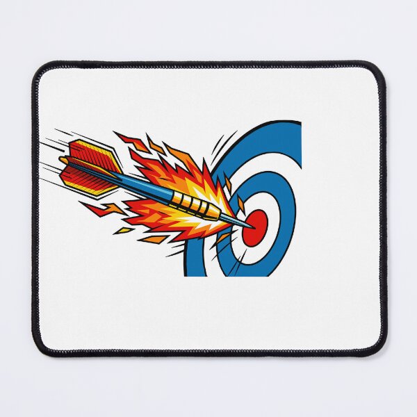 Item preview, Dart bullseye fire direct hit designed and sold by LoomLevel.
