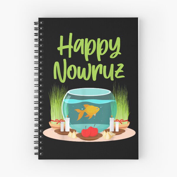 Item preview, Happy Nowruz Persian New Year Haft Sin Goldfish Spring Equinox Celebration designed and sold by Buzzlekrun.
