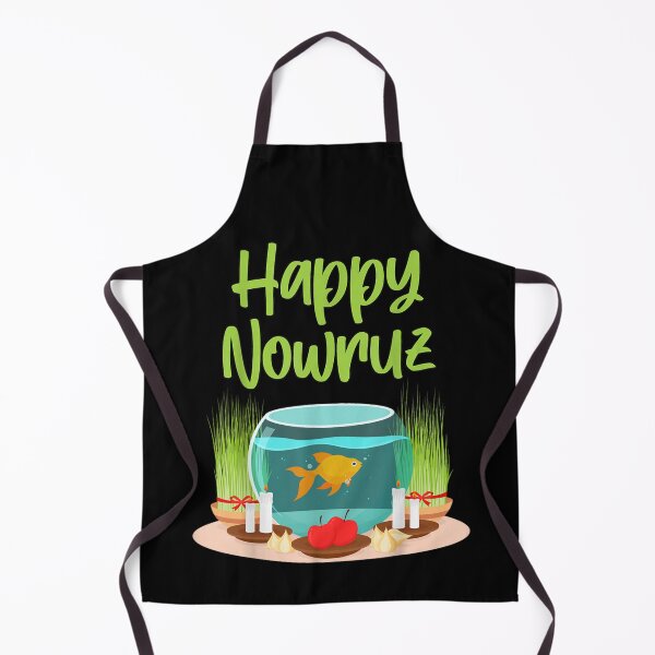 Item preview, Happy Nowruz Persian New Year Haft Sin Goldfish Spring Equinox Celebration designed and sold by Buzzlekrun.