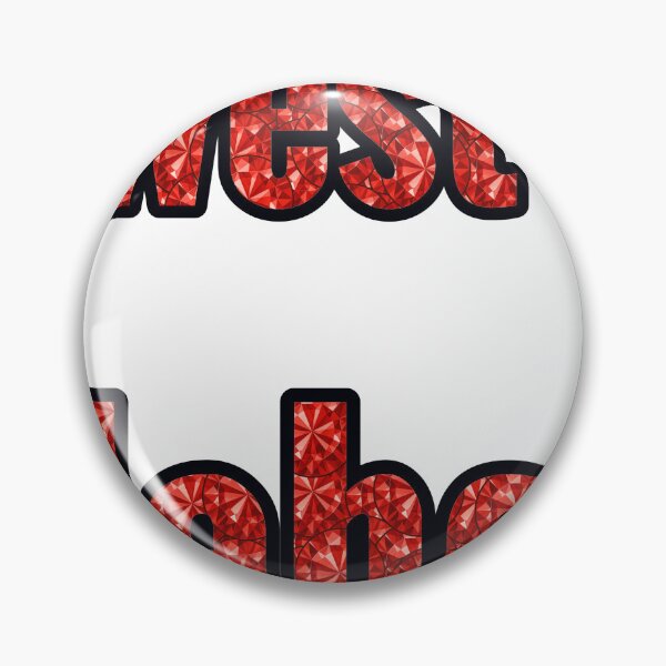 Item preview, Midwest City Oklahoma City Name With Red Rhinestone designed and sold by TheIconSmith.