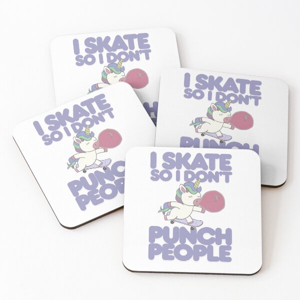 Item preview, I skateboard so I don't punch people designed and sold by TaraPen.