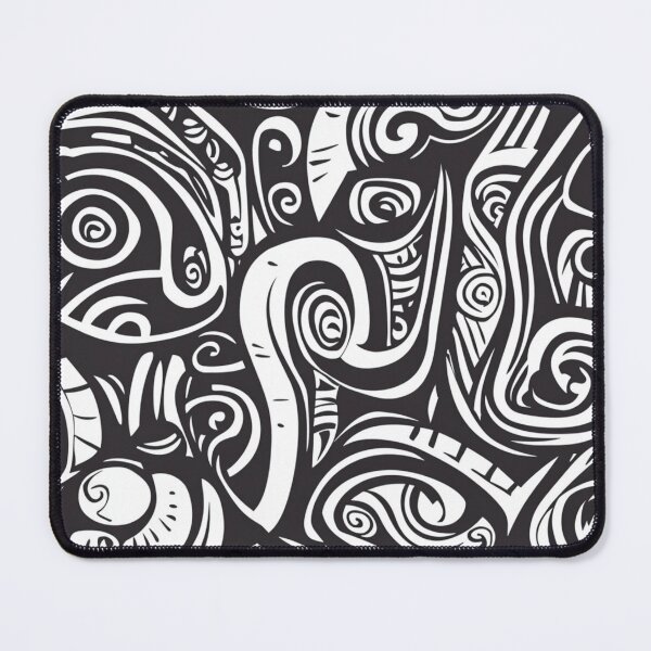 Item preview, New Zealand Māori Paua Pattern Koru Design 864 designed and sold by GrinGalore.