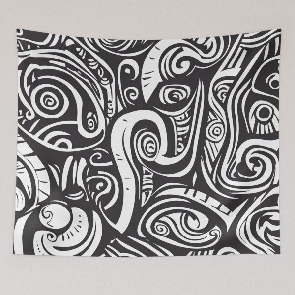 Item preview, New Zealand Māori Paua Pattern Koru Design 864 designed and sold by GrinGalore.