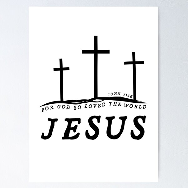 Item preview, For God So Loved The World designed and sold by threadsjam.