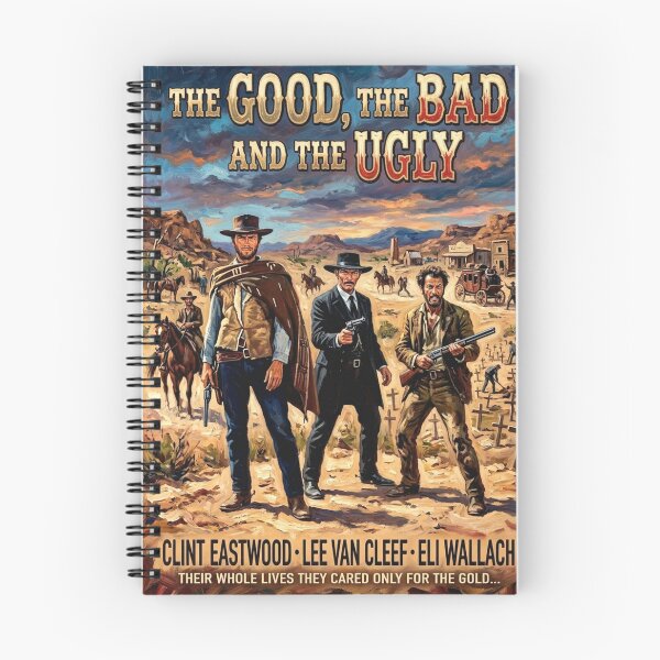 Item preview, The Man with No Name: Clint Eastwood The Good, The Bad and The Ugly Impasto designed and sold by Art's Diner.