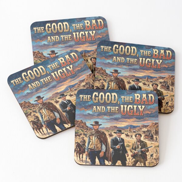 Item preview, The Man with No Name: Clint Eastwood The Good, The Bad and The Ugly Impasto designed and sold by Art's Diner.