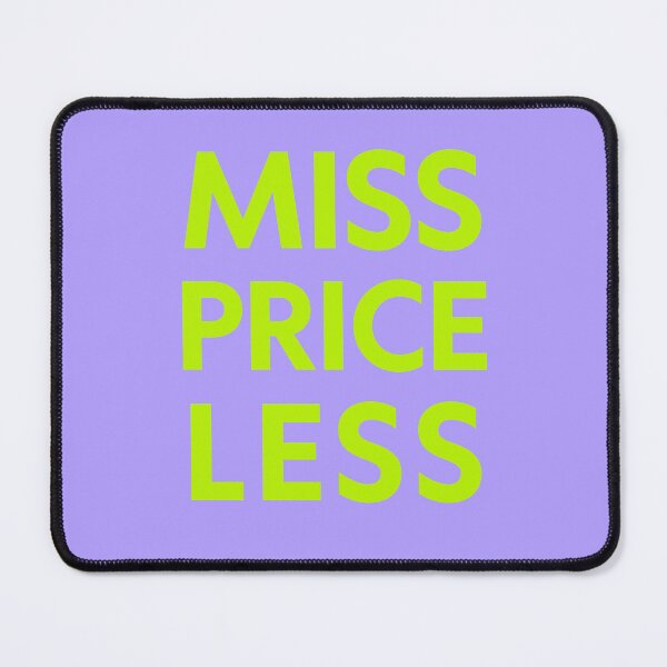 Item preview, Miss Priceless – Bold Pop Typography Design designed and sold by Magic Love Art Print.