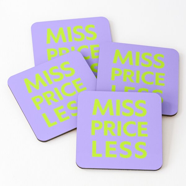 Item preview, Miss Priceless – Bold Pop Typography Design designed and sold by Magic Love Art Print.