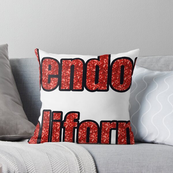 Item preview, Glendora California City Name With Red Rhinestone designed and sold by TheIconSmith.