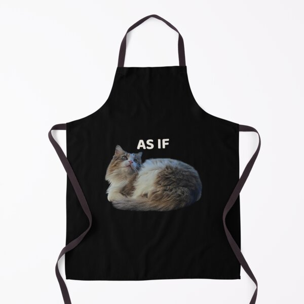Item preview, AS IF Cat Meme – Funny Sarcastic Cat Reaction Design designed and sold by MB-CatPrints.