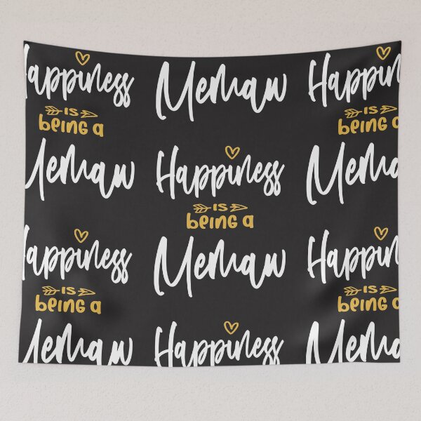 Item preview, Happiness is Being a Memaw - Funny Grandma designed and sold by cidolopez.