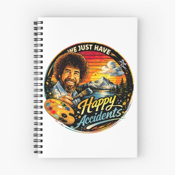 Item preview, Bob Ross Merch, Bob Ross Fan Art, We Just Have Happy Accidents designed and sold by graphic-genie.