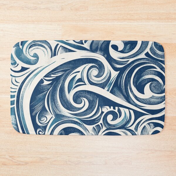 Item preview, New Zealand Māori Paua Pattern Koru Design 865 designed and sold by GrinGalore.