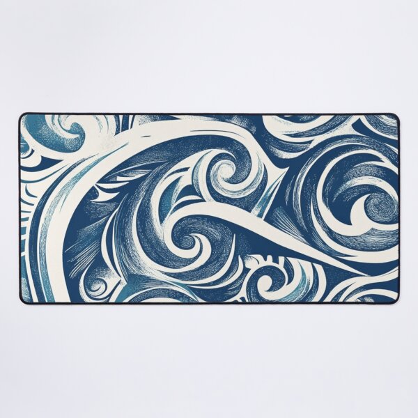 Item preview, New Zealand Māori Paua Pattern Koru Design 865 designed and sold by GrinGalore.