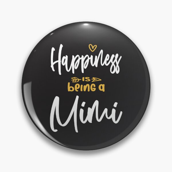 Item preview, Happiness is Being a Mimi - Funny Grandma designed and sold by cidolopez.