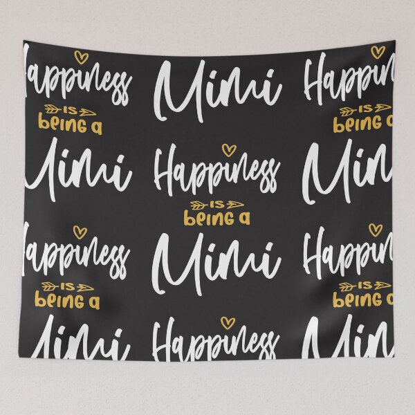 Item preview, Happiness is Being a Mimi - Funny Grandma designed and sold by cidolopez.