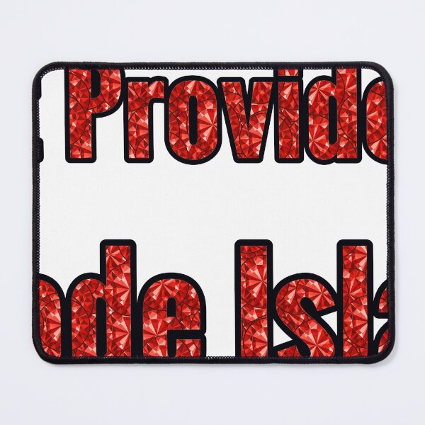 Item preview, East Providence Rhode Island City Name With Red Rhinestone designed and sold by TheIconSmith.