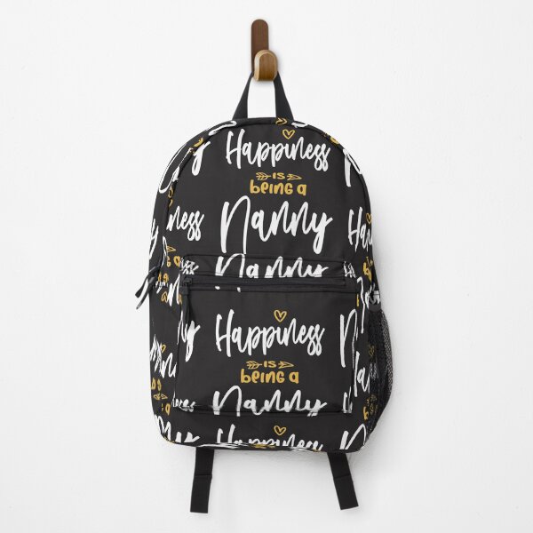 Item preview, Happiness is Being a Nanny - Funny Grandma designed and sold by cidolopez.