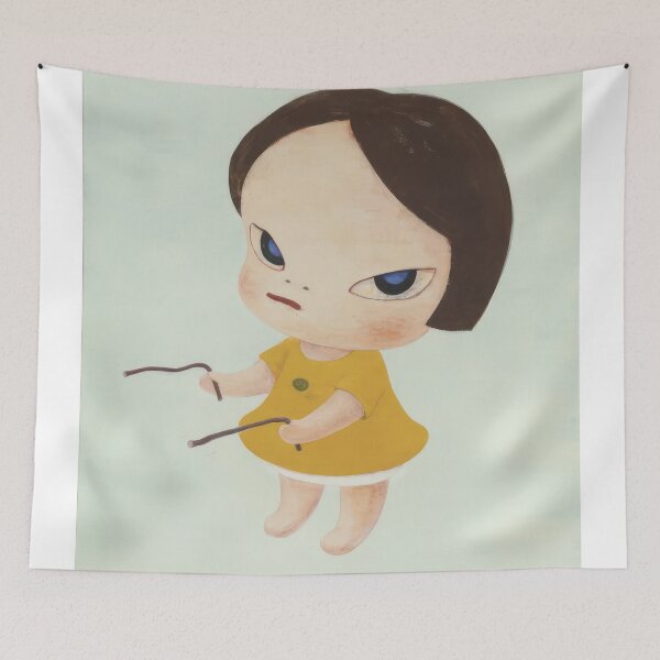 Item preview, yoshitomo nara white-21 - Nara Yoshimoto Art Japanese designed and sold by Jessipexl.