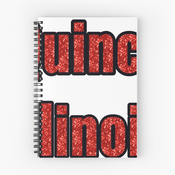 Item preview, Quincy Illinois City Name With Red Rhinestone designed and sold by TheIconSmith.