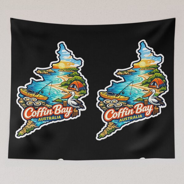 Item preview, Coffin Bay South Australia - pelican and fishing trip designed and sold by DamioPolArt.