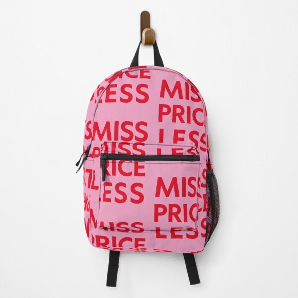 Item preview, Miss Priceless – Bold Red Pink Typography Design designed and sold by Magic Love Art Print.