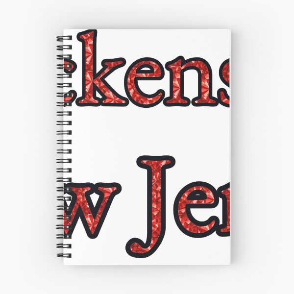 Item preview, Hackensack New Jersey City Name With Red Rhinestone designed and sold by TheIconSmith.