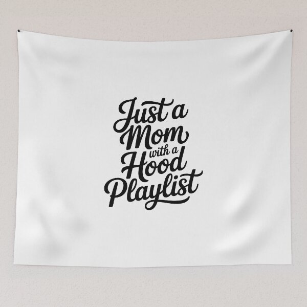 Item preview, Just a Mom with a Hood Playlist designed and sold by jkrphoto.