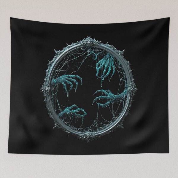 Item preview, Cursed Mirror Hands / Dark Occult Horror Aesthetic designed and sold by MorbidDreams.