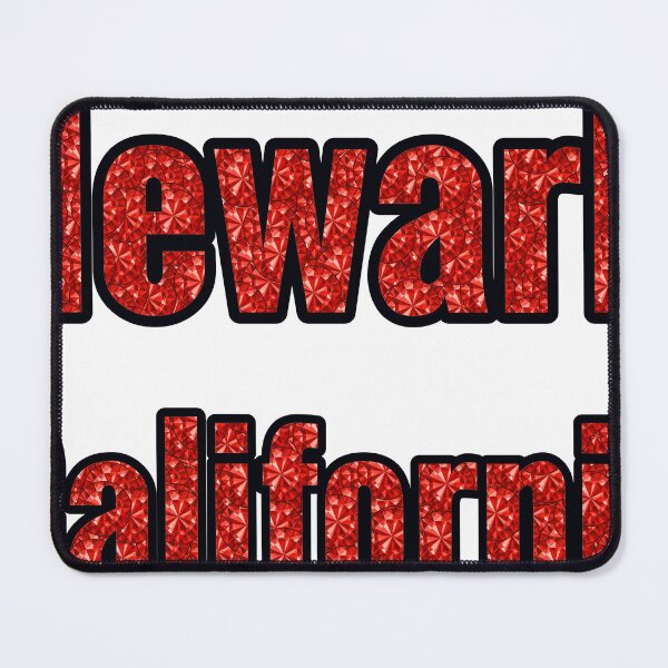 Item preview, Newark California City Name With Red Rhinestone designed and sold by TheIconSmith.