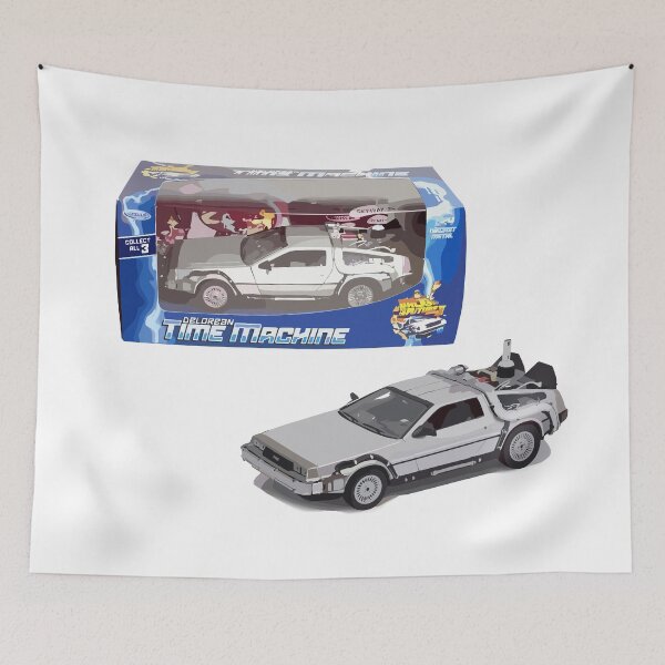Item preview, Vintage Classic Car Delorean Play Machine Collection designed and sold by PrintCarClub.