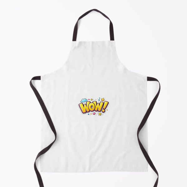 Item preview, Cartoon WOW Word Sticker Design designed and sold by Krishkhatri312.