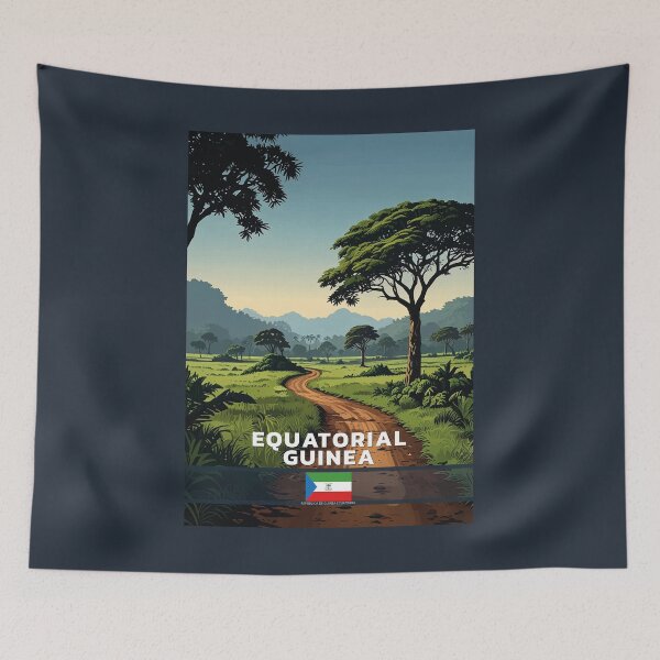 Item preview, Equatorial Guinea Travel  designed and sold by Thistle-TShop.