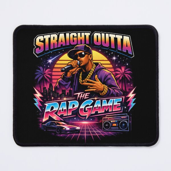 Item preview, Retro Rap Music - Hip Hop Performer designed and sold by SidTastic .