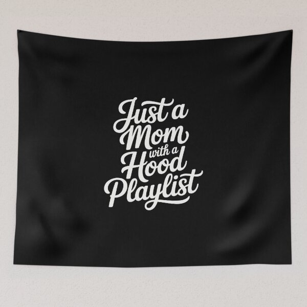 Item preview, Just a Mom with a Hood Playlist designed and sold by jkrphoto.