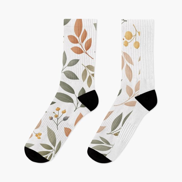 Item preview, Minimalist Botanical Pattern – Modern Leaf Design5 designed and sold by DrizzyV.