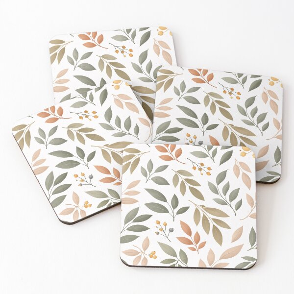 Item preview, Minimalist Botanical Pattern – Modern Leaf Design5 designed and sold by DrizzyV.
