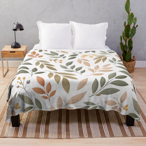 Item preview, Minimalist Botanical Pattern – Modern Leaf Design5 designed and sold by DrizzyV.