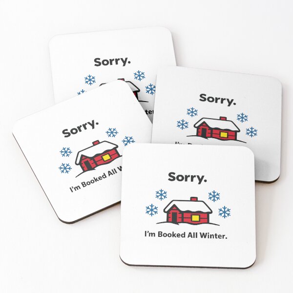 Item preview, Cozy Winter Cabin Introvert Booked Humor designed and sold by FunFitLife Studio.