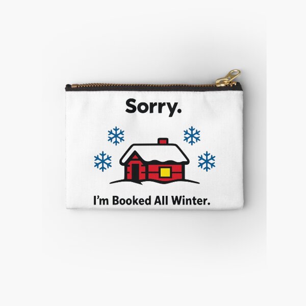 Item preview, Cozy Winter Cabin Introvert Booked Humor designed and sold by FunFitLife Studio.