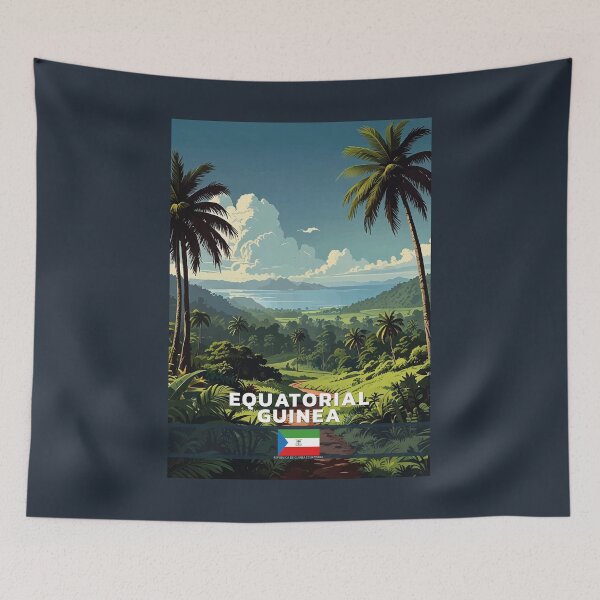 Item preview, Equatorial Guinea Travel  designed and sold by Thistle-TShop.