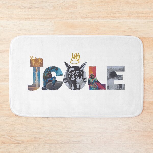 Item preview, J. Cole Album Typography Collage Cutout Design designed and sold by Novaque.