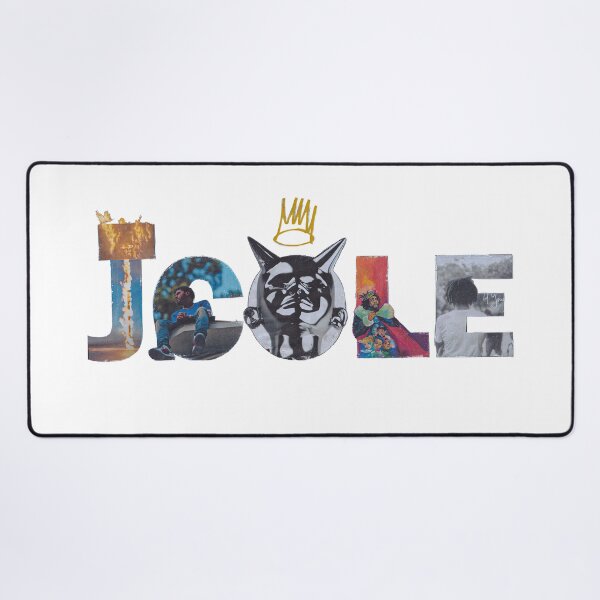 Item preview, J. Cole Album Typography Collage Cutout Design designed and sold by Novaque.
