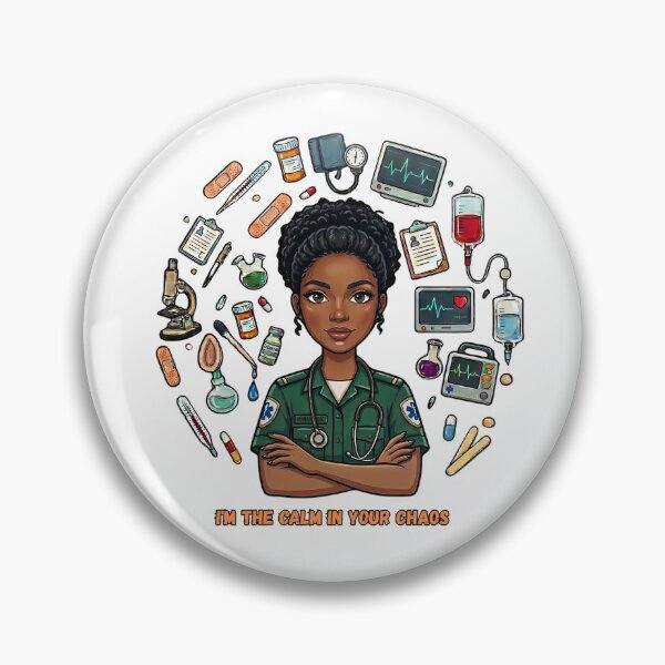 Item preview, I'm the calm in your chaos (paramedic) designed and sold by Nurse Eve.