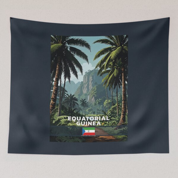 Item preview, Equatorial Guinea Travel  designed and sold by Thistle-TShop.