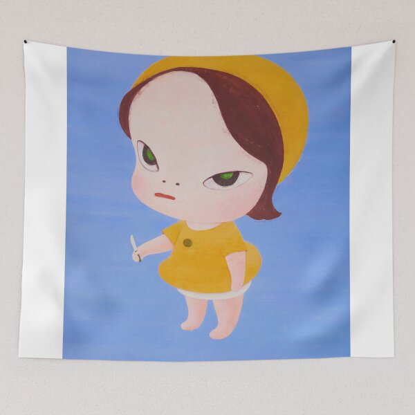 Item preview, yoshitomo nara white-8 - Nara Yoshimoto Art Japanese designed and sold by Jessipexl.