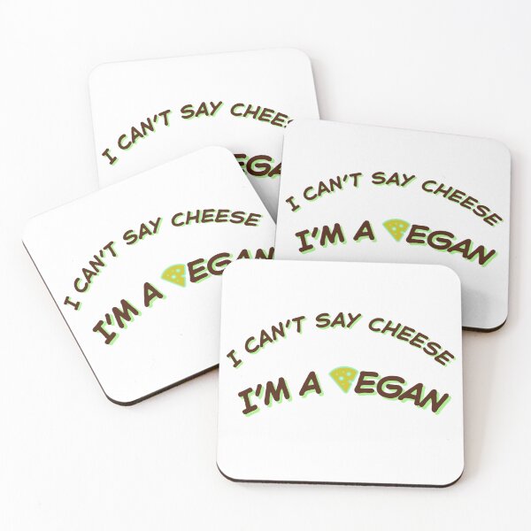 Item preview, I can't say cheese I'm a Vegan designed and sold by ArtistTejal.